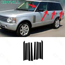 Usado, Para Range Rover L322 2003-2012 porta janela preta brilhante acabamento tampa poste pilar BC comprar usado  Enviando para Brazil