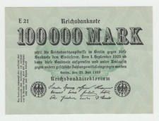 100 mark 1923 gebraucht kaufen  Nonnweiler
