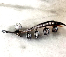 Ancienne broche muguet d'occasion Ancienne broche muguet d'occasion  Reims