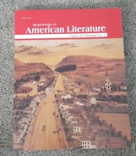 Beginnings american literature for sale  Hartville
