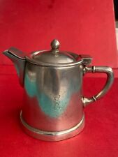 OLD ALPACA COFFEE JUG WITH THREE CHINESE SHIPS ENGRAVED (TWO CUP) JARRA DE CAFÉ, usado comprar usado  Enviando para Brazil