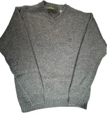 Usado, Suéter masculino Timberland Weather Gear grande cinza lã de cordeiro/nylon manga longa comprar usado  Enviando para Brazil