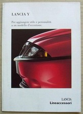 Folheto de vendas de acessórios para carros LANCIA Y c1997 TEXTO ITALIANO comprar usado  Enviando para Brazil