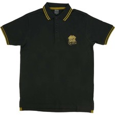 Camisa polo masculina preta pequena logotipo Queen Crest (importação) comprar usado  Enviando para Brazil