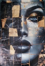 Toile visage féminin d'occasion  Bordeaux-