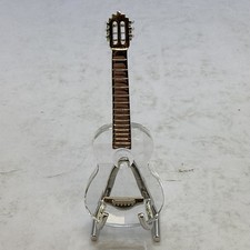 Usado, Estatueta miniatura de guitarra Swarovski Crystal Memories com suporte (C5) S#598 comprar usado  Enviando para Brazil