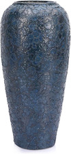 Vaso ceramica blu usato  Roma