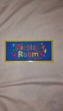 Room door name for sale  NELSON