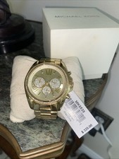 Relógio Michael Kors Bradshaw Pavé Mk6538 dourado deslumbrante caixa original comprar usado  Enviando para Brazil