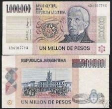 1 x 1.000.000 PESOS Argentina P-310 1981 WorldCurrency Million Dinheiro Circulado comprar usado  Enviando para Brazil