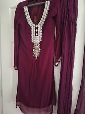 Stunning piece aubergine for sale  WATERLOOVILLE