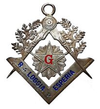 Medaglia massonica grande usato  Aosta