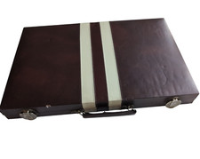 Backgammon koffer kunstleder gebraucht kaufen  Rüdersdorf