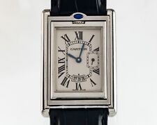 Relógio de quartzo Cartier masculino reversível Basculante aço inoxidável 2522, usado comprar usado  Enviando para Brazil