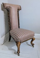 Antique prayer chair for sale  SKIPTON