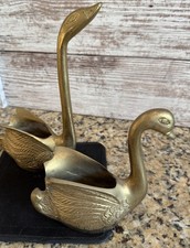 Lot brass swan for sale  Mount Pleasant