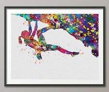 Climber girl watercolor for sale  HOUGHTON LE SPRING