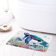Tapete de banho Coastal Ocean Animals azul-petróleo tartaruga marinha tapetes de cozinha 24x16 polegadas comprar usado Tapete de banho Coastal Ocean Animals azul-petróleo tartaruga marinha tapetes de cozinha 24x16 polegadas comprar usado  Enviando para Brazil