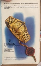 Pubblicità rolex bucherer usato  Italia
