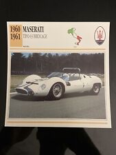1960 1961 maserati d'occasion  Expédié en France