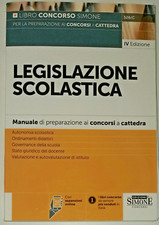 Legislazione scolastica edizio usato  Bari