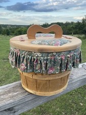 Vintage wooden lidded for sale  Florence