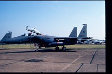 R134 ORIGINAL K64 AIRCRAFT SLIDE: USAF Boeing F-15E Strike Eagle 90-0257/LN 492F comprar usado  Enviando para Brazil