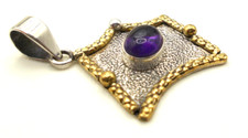 Amethyst anhänger sterlingsil gebraucht kaufen  Freiburg im Breisgau