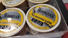 5 carretéis de linha de pesca vintage Woodstock nylon 45 lb, 36 lb, 72 lb teste lulas  comprar usado  Enviando para Brazil