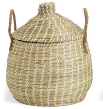 Seagrass lidded round for sale  BRADFORD