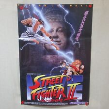 Street Fighter 2 1994' pôster original filme anime japonês B2 CAPCOM, usado comprar usado  Enviando para Brazil