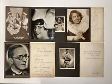 Riginal autogramme theater gebraucht kaufen  Berlin