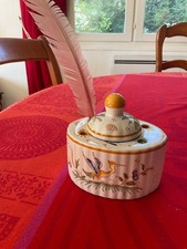 Encrier complet faïence d'occasion Encrier complet faïence d'occasion  Champs-Sur-Yonne