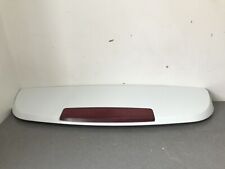 Tailgate spoiler white for sale  MELKSHAM