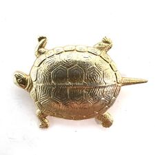 Vintage brass turtle for sale  Manchester