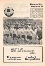 Fussball programmheft holstein gebraucht kaufen  Wiesenbach