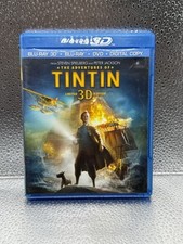 The Adventures of Tintin (Three-Disc Combo: Blu-ray 3D / DVD / Digital Only comprar usado  Enviando para Brazil