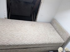 Polsterbett beige 80x180 gebraucht kaufen  Gelenau