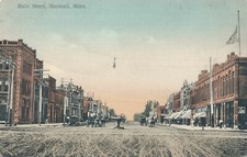 MARSHALL MN - Main Street - 1909 comprar usado MARSHALL MN - Main Street - 1909 comprar usado  Enviando para Brazil