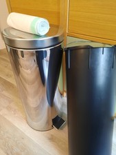 Rubbish pedal bin for sale  ESHER