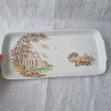Vassoio ceramica inglese usato  Italia