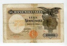 Banconota lire biglietto usato  Castellammare di Stabia