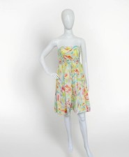 Vestido caleidoscópio Maeve Anthropologie Santa Luzia tamanho 6 algodão sem alças, usado comprar usado  Enviando para Brazil