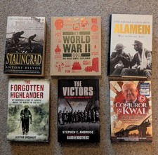 Second war books for sale  CHELMSFORD