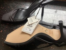 Black sling back for sale  CARDIFF