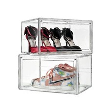 Clear shoe boxes for sale  USA