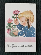 Cpa fleur pensées d'occasion  Le Havre-