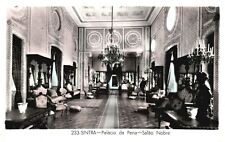 Cartão postal antigo Sintra Palácio Da Pena Salao Castelo Nobre Sintra Portugal RPPC comprar usado  Enviando para Brazil