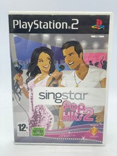 SingStar Pop Hits 2 PS2 (FR) PAL FRANCUSKIE PRZETESTOWANE I AUTENTYCZNE Kompletne na sprzedaż  PL