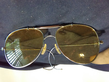 Óculos de Sol Aviador Vintage - Lentes Amarelas - Estojo Ray-Ban Original comprar usado  Enviando para Brazil